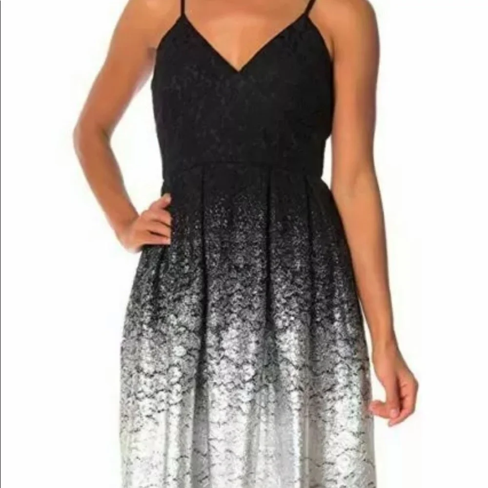 ❄️Love ady Ombré Metallic Dress NWT